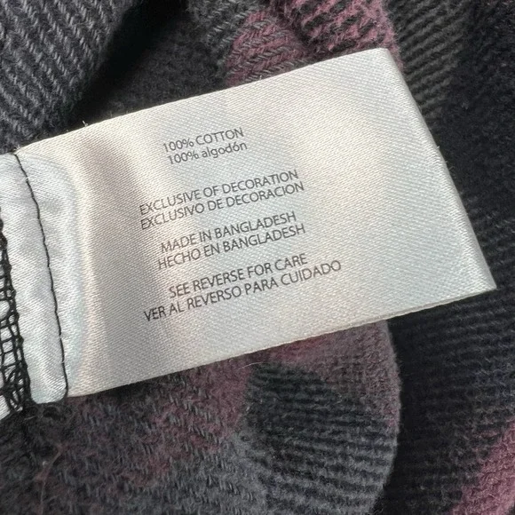 Orvis Big Bear Heavyweight Flannel Long Sleeve Shirt Plaid Mens Size Medium - Picture 9 of 9